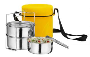 Steel Lunch Box (2 and 3 Container Set)